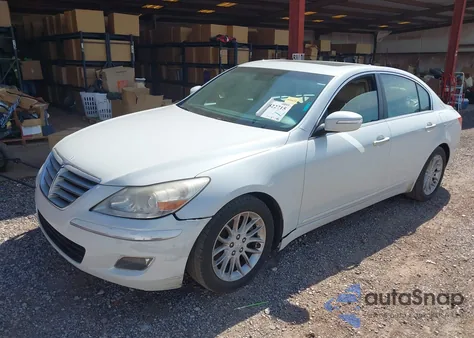2010 Hyundai Genesis 3.8 from USA, damaged, VIN KMHGC4DE9AU087695